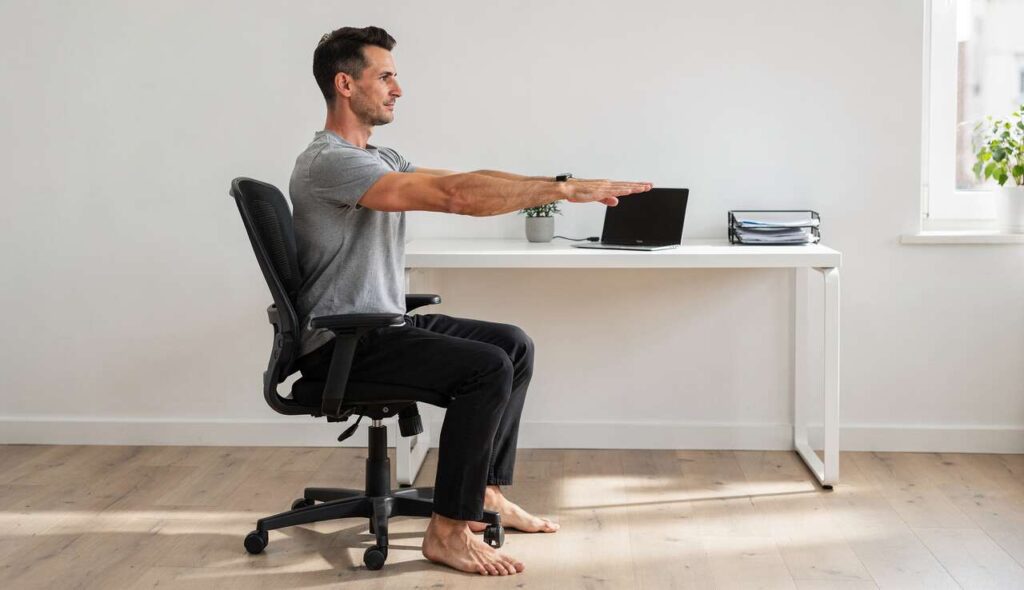 6 Minuten Training auf dem Stuhl stärken den Core besser als Planks – laut Studie